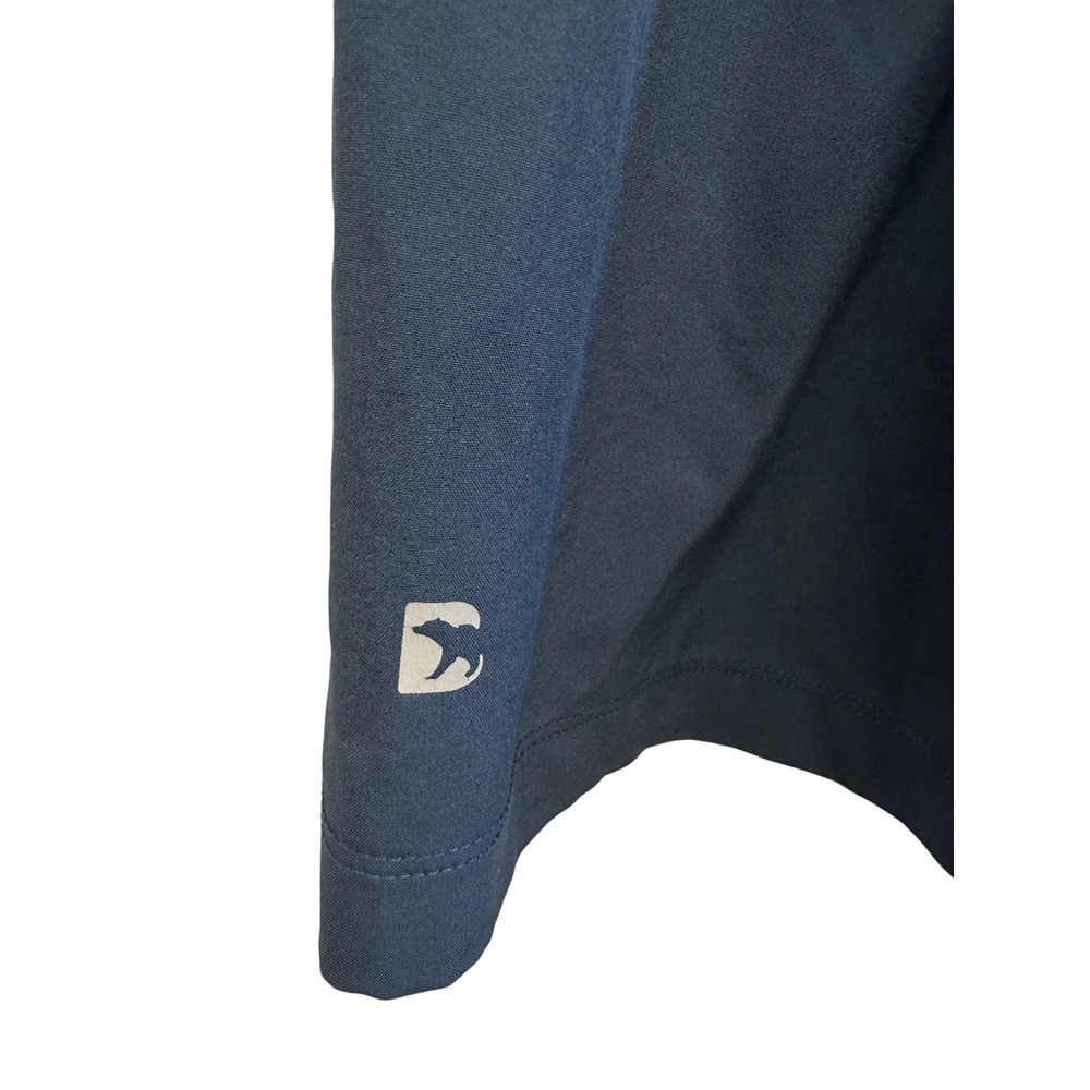 Bearbottom Men's XXL Athletic Shorts Dark Blue Stretch Training Gym with Liner - Picture 5 of 7